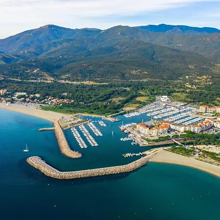 Climatise 2 Pieces Avec Piscine, Tennis Et Parking A 500m De La - Fr-1-776-73 * Argelès-sur-Mer